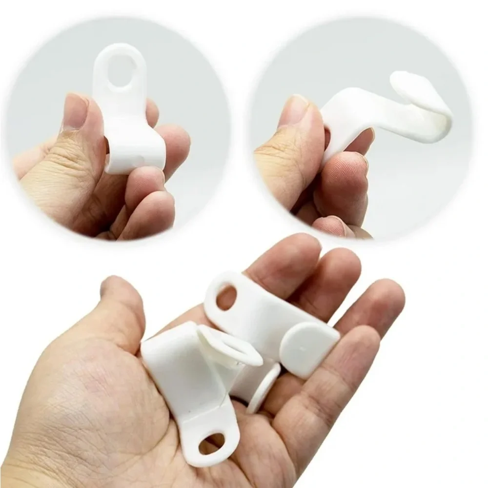 SPACE SAVING CASCADING HANGER HOOK FOR CLOTHES AND USE W/PLASTIC HANGERS AMT: 50 - Picture 8 of 8